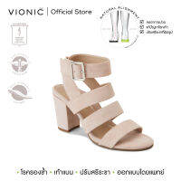 VIONIC รองเท้าส้นสูง รุ่น  BLAIRE SUEDE  สี ROSE รองเท้าผู้หญิง รองเท้าหนัง รองเท้าเพื่อสุขภาพ