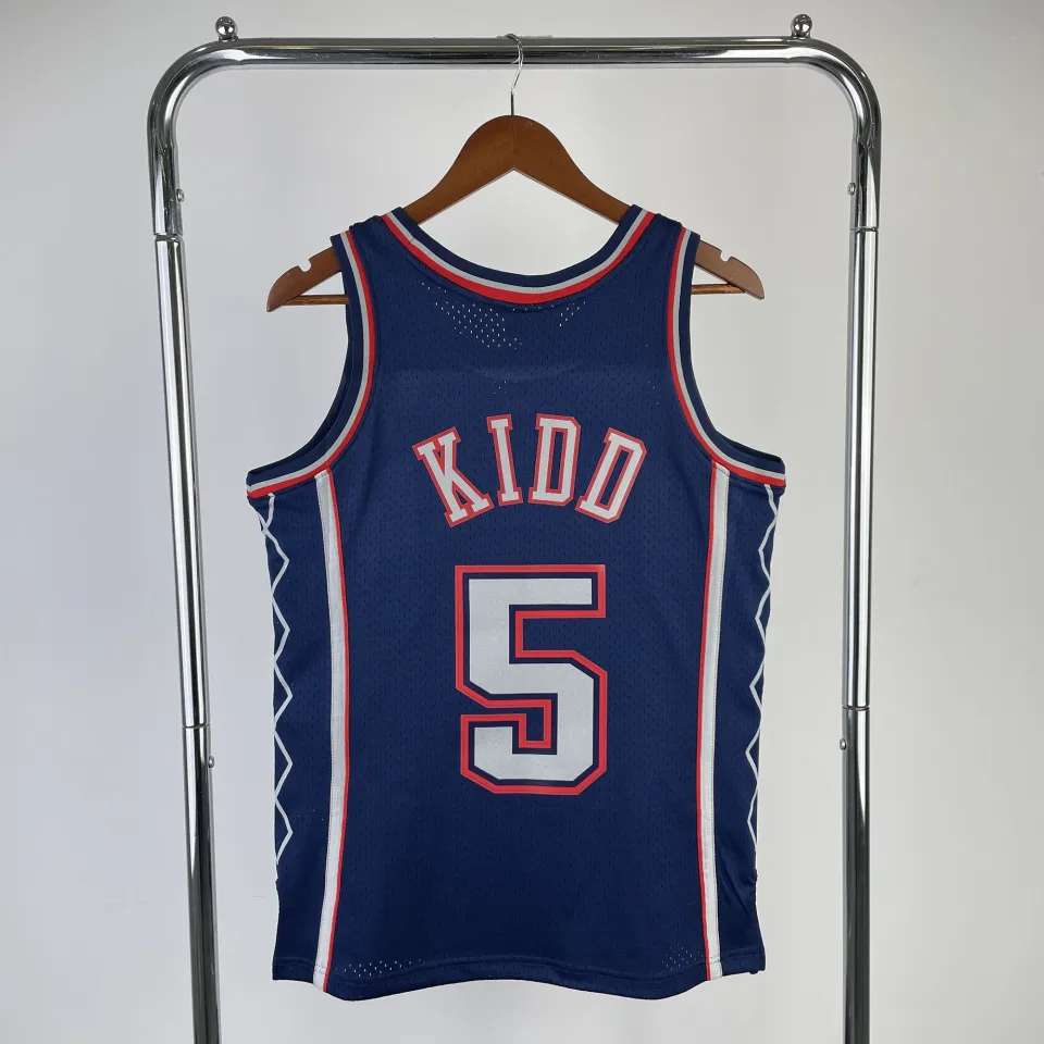 Jason Kidd New Jersey Nets Mitchell & Ness Hardwood Classics Swingman  Jersey - Navy