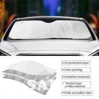 【LZ】 Boxer Dog Auto Sun Shade Car Windshield Sunshade Type Window Sunshade Summer Sunscreen Custom Front Sunshade Insulation Cloth