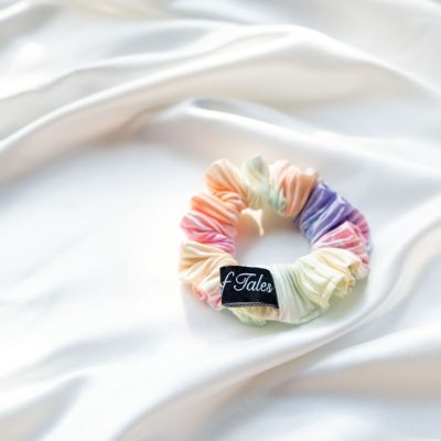 teller of tales scrunchies - mini orange cream (colorpop collection)