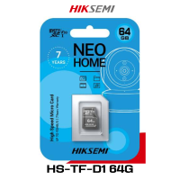 64GB Micro SD (ไมโครเอสดี) HIKSEMI NEO HOME D1 Class 10 92/40MB/s - (7Y)