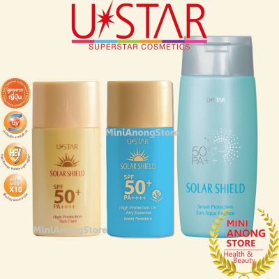 กันแดด ยูสตาร์ โซล่าร์ ชีลด์ SPF50+ PA++++ ไฮ โพรเทคชั่น ซัน แคร์ อะควา เอสเซนส์ Ustar Solar Shield High Protection Sun Care Aqua Essence