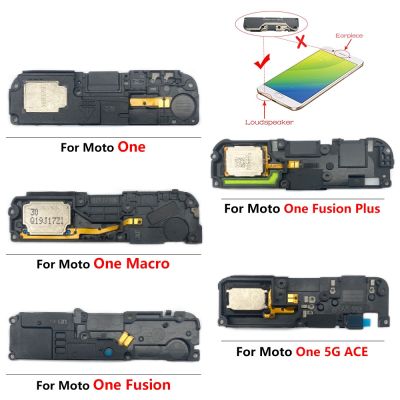 ○☄ For Moto One Fusion Plus Loud Speaker Buzzer Ringer Flex For Moto E7 E6 Plus E6S E4 Edge One Hyper Macro Zoom Buzzer Ringer Pro