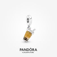 Official Store Pandora Murano Glass Bubble Tea Dangle Charm