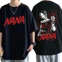 Anime Nana Osaki Print T-Shirts MenS S Short Sleeve Madal Casual T-Shirt Oversize Harajuku Streetwear Clothes For Teens