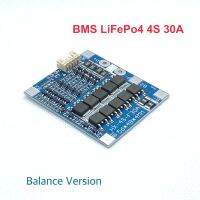 BMS 4S 30A 12.8V  LiFePo4 3.2V  โมดูล PCB BMS บอร์ดป้องกันโมดูล Lithium LiFePo4 Battery Protection Board  Balance Version (HX-4S-F30)