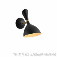 hyfvbujh✢ Minimalist Personality Adjustable Wall Lamp Dining Room Study Designer Bedside