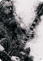 Zakk Wylde Layne โลหะป้ายเกี่ยวกับสังคมสีดำป้ายดีบุก8Quot; X 12Quot; เครื่องตกแต่งฝาผนัง