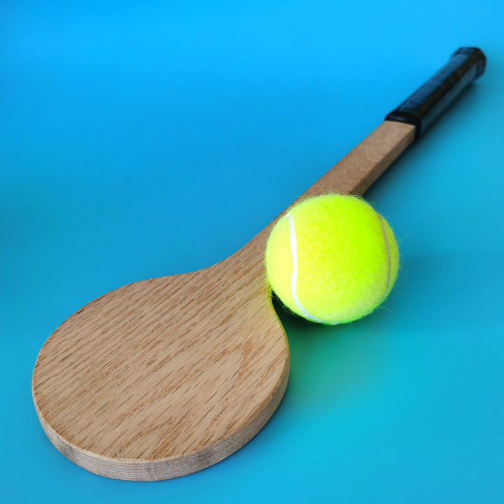 ไม้ตีเทนนิส-gude001ช้อนตีเทนนิสช้อนไม้สวิงไม้แบดฝึกซ้อมไม้เทนนิสความแม่นยำในการฝึกตีอุปกรณ์ตี