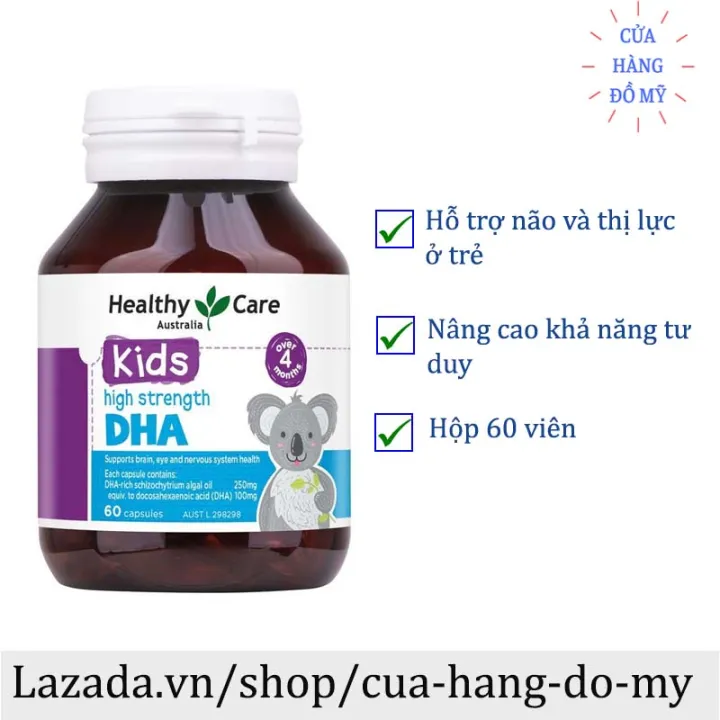 Viên uống Healthy Care Kids High Strength DHA cho bé 60 viên – bổ sung DHA cho bé – Cửa Hàng Đồ Mỹ – Healthy Care Australia , SKU-472776156_VNAMZ-897496889 – lazada.vn 🛒Top1Shop🛒 🇻🇳 Top1Vietnam 🇻🇳 🛍🛒 🇻🇳🇻🇳🇻🇳🛍🛒