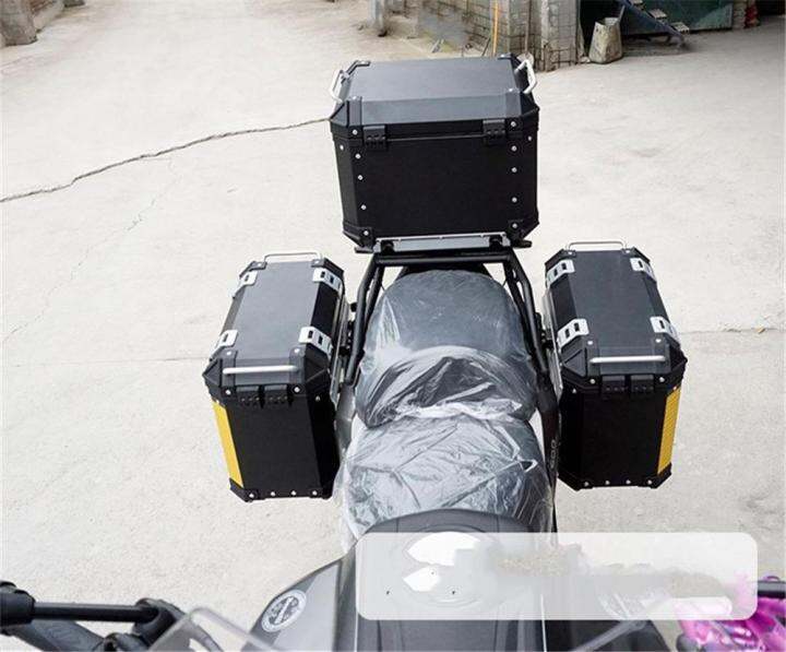 For Benelli TRK251 TRK 251 Carrier Motorcycle Side Rear Luggage Boxes ...