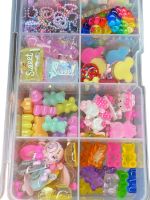 【CW】 Kawaii Art(1Box-40pcs)Kawaii Ornament Dainty Charms Cabochons 2022Hot