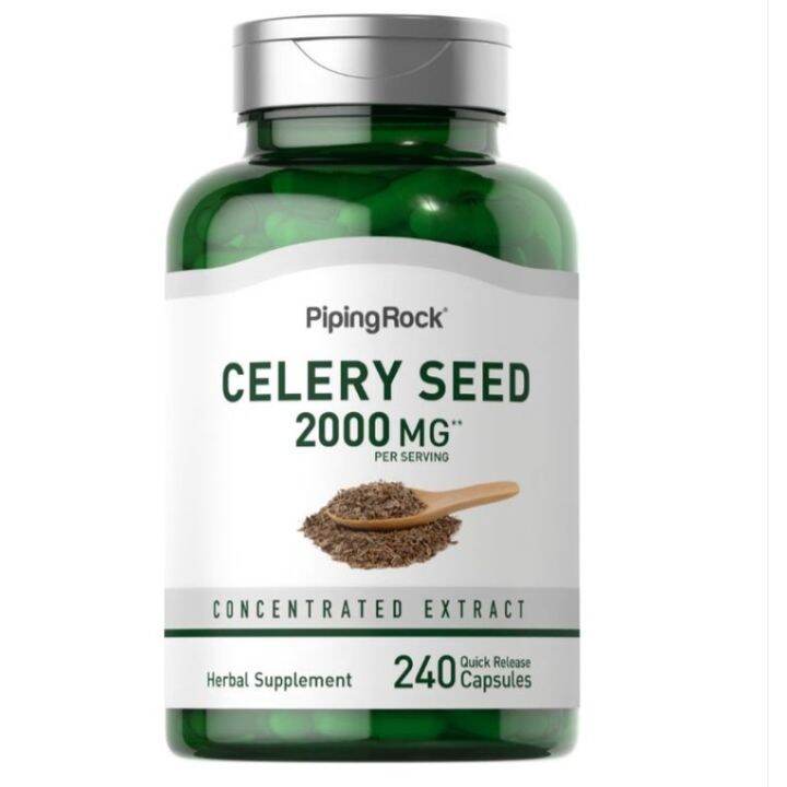 Celery Seed Concentrated Extract 240 capsules Lazada.co.th