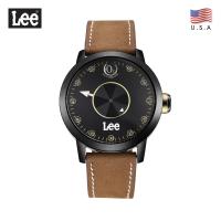 Lee นาฬิกาข้อมือ Metropolitan  LEF-M02DBL5-1G  แบรนด์แท้ USA สายหนังสีน้ำตาล กันน้ำ ระบบอนาล็อก สไตล์ไอเท็มของคนรุ่นใหม่