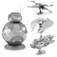 ป่าร้อน LIN431 - ۩✧ Star Wars X Millennium Figures Metal Assemble Jigsaw for Adult Children