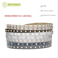 SK6812 RGBW Led Strip Light 4 IN 1 Similar WS2812B 30 60 144 LEDs/m Individual Addressable RGBWW Led Lights IP30 65 67 DC5V