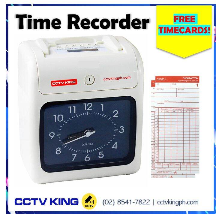 Bundy Clock, S180 Analog Time Attendance Time Recorder for Bundy Clock