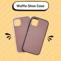 [KK63] Waffle Waffle Shoe Sole เคสโทรศัพท์สำหรับ iPhone 11 12 13 14 Pro Max XS XR X 6 7 8 Plus SE20ซิลิโคนอ่อน Anti Drop Back Vans Case