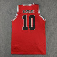 Ainiel Slam Dunk Shohoku Jerseys Men Ball Cosplay Costume Hanamichi Sakuragi Kaede Rukawa Mitsui Hisashi Jersey