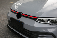 Car Front Bumper Grille Trim Grill Decoration Strip Covers for VW Golf 8 MK8 Accessories 2020 2021