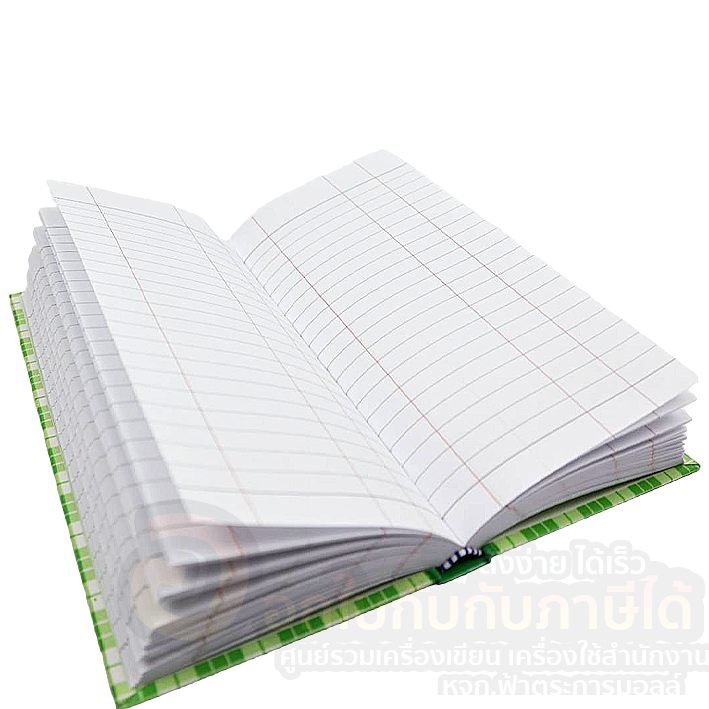 สมุด-account-book-สมุดบัญชี-ปกเเข็ง-dp904-20-200-ขนาด-9-5-x-20-3-cm-คละสี-บรรจุ-200แผ่น-เล่ม-จำนวน-1เล่ม-พร้อมส่ง