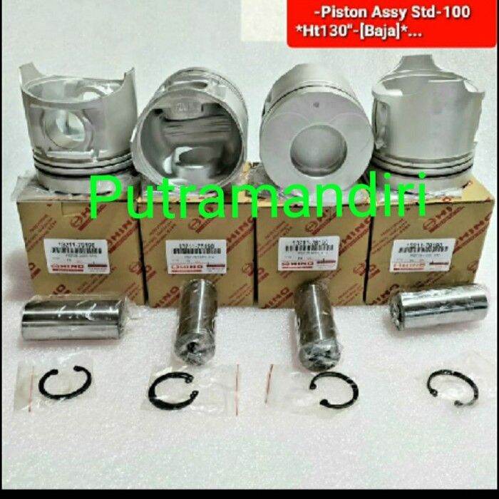 Piston Seher Assy Set Pcs Toyota Hino Dutro Dyna Ht Ht Lazada