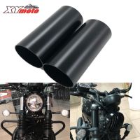 ✧ Motorcycle COVER FOR UPPER FORK LEG FOR Triumph Bonneville Bobber Blackfront shock absorber refitting decorative cover