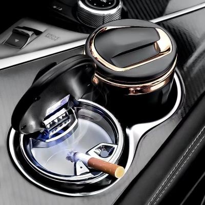 hot！【DT】▥✥▨  Luxury Car Ashtray Smoke Ash Tray With Cup Interior