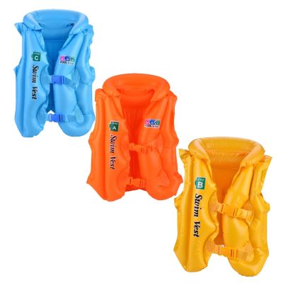 3 Colors Summer Children Inflatable Swimming Life Jacket Buoyancy Safety Jackets Boating Drifting Lifesaving Vest Life Waistcoat  Life Jackets