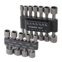 【cw】 9/14Pcs 5mm-13mm SocketS Sleeve Nozzles Driver Set Screwdriver Schroevendraaier Bits Sets Tools ！