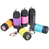 ĐÈN PIN MÓC KHÓA LED MINI SẠC USB MINI- đèn pin siêu sáng - đèn pin mini