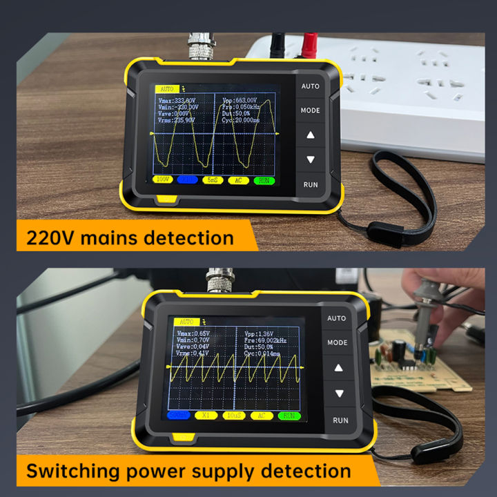 เครื่องทดสอบทรานซิสเตอร์แบบพกพา1000mah-ประเภท-c-800vpp-ออสซิลโลสโคปแบบดิจิตอล