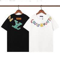 High quality T-shirt New lettering casual short sleeve round neck T-shirt