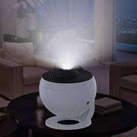 Globe Galaxy Projection Lamp Star Projector Night Light สำหรับห้องนอนสไตล์ขาวดำ