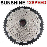 SUNSHINE เทป12 Speed MTB 11-46T 11-50T 11-52T Cogs จักรยานเสือภูเขา MTB ตลับฟันเฟือง SUNSHINE เข้ากันได้ SHIMANO 12 Speed SRAM ร้านอุปกรณ์รถจักรยาน