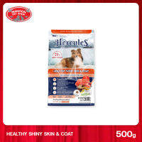 [MANOON] HERCULES HEALTHY SHINY SKIN&amp;COAT เฮอร์คิวลีส อาหารเม็ด สุนัขโต สูตรบำรุงผิวหนังและขน รสปลาแซลมอนและข้าวกล้อง 500 กรัม