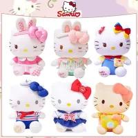 Sanrio ชุดน่ารัก Hello Kitty ของเล่นสัตว์สตัฟฟ์ไฮเอนด์และคุณภาพสูงตุ๊กตานุ่มน่ารัก Plushier