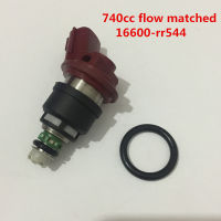 High performance 740cc fuel injector for Nismo 16600-rr544 for Nissan 240sx 180sx Silvia S13 S14 S15 SR20DET KA24DE