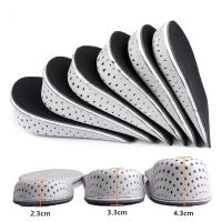 1 Pair Heighten Insoles Breathable Half Shoes Insole Heel Insert Sports Shoes Pad Cushion Unisex 2 4cm Height Increase Insoles