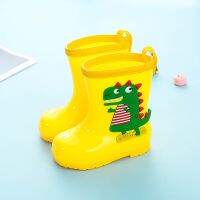 Kids Shoes New Fashion Dinosaur Childrens Shoes Pvc Rubber Kids Baby Cartoon Shoes Childrens Water Shoes Waterproof Rain Boots