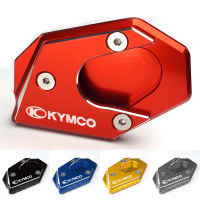 สำหรับ KYMCO Xciting 250 300 350 400 400i 250i 300i 350i รถจักรยานยนต์ Kickstand ขาตั้ง Extension Pad แผ่นรอง Enlarge