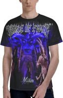 Cradle of Filth Midian T Shirt Mans 3D Printing Summer Comfort Short Sleeve Round Neckline Tops