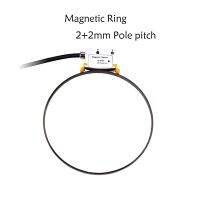 Magnetic Tape Ring 2mm Pole Pitch 2+2mm Magnet Sensor TTL RS422 Signal 1um 0.001mm Encoder Reader Head with 3 Meter Cable