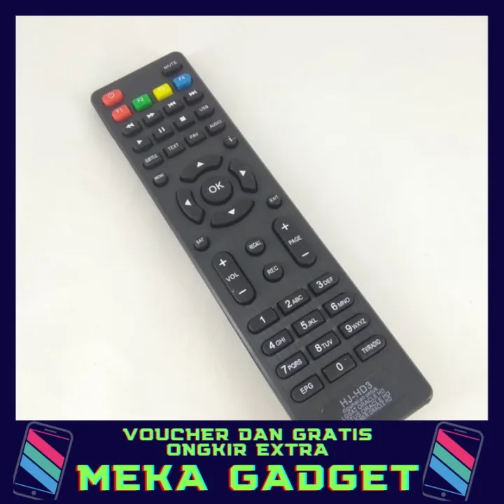 Remot Remote Receiver Parabola Optus Oracle Hd Op Hd Original Pabrik