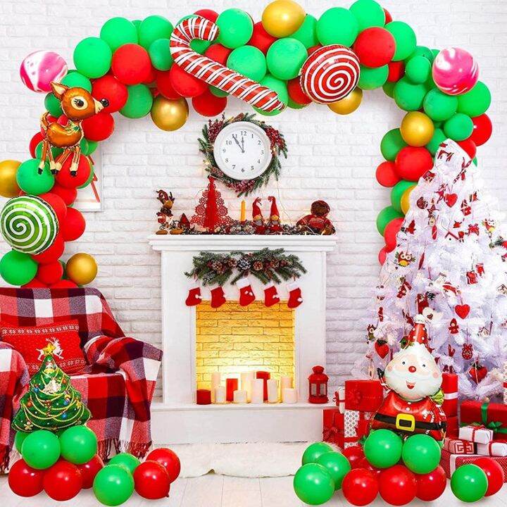 153pcs-christmas-party-set-balloon-rain-curtain-combination-christmas-scene-arrangement-party-background-balloons