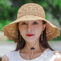 【Hot Sale】 washable folding hat female Korean version big brim sunscreen sunshade sun vacation all-match cool