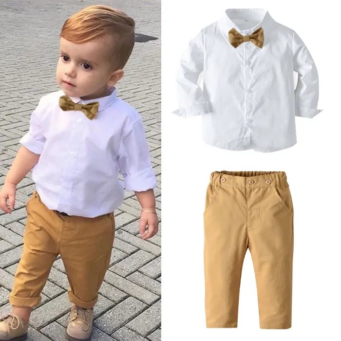 Children Boy White Color Latin dance Shirts BlacK Pants Kids Latin  Performance Costume Competition Ballroom tops and Trousers Performance  Outfits