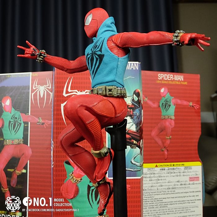 สไปเดอร์แมน-spiderman-comic-1-6-ชุดผ้า-35-cm-ลูกค้าทุกคนมีส่วนลดสูงสุด-200-บาท-กดรับโค้ดได้เลยครับ