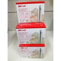 แก๊ส MOSA Cream Chargers แก๊สวิปปิ้งครีม 1กล่อง บรรจุ 10 หลอด