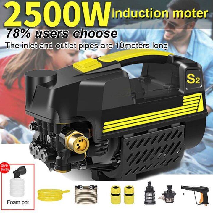 Car Wash Machine Home 2800W High Power Automatic High Pressure Car Wash